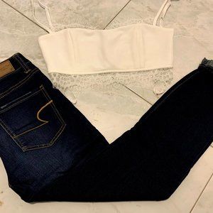 American Eagle High Waisted Jeggings | Size 4